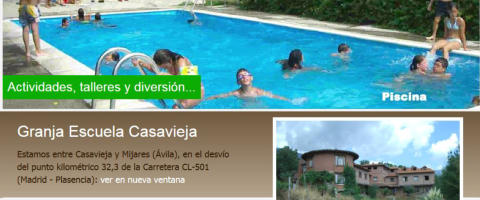 Granja Escuela Casavieja | Granja Escuela - Albergue - Campamentos - Parque de Aventuras