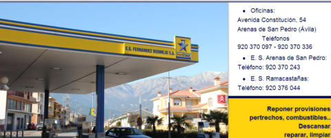 E. Servicio Fernndez Bermejo, S. A. | Gasolineras, gasleos, tienda, autolavado...