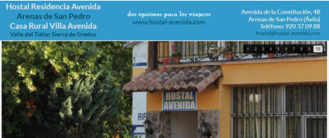 Hostal Avenida y Casa Rural Villa Avenida | Hostal Residencia y Casa Rural