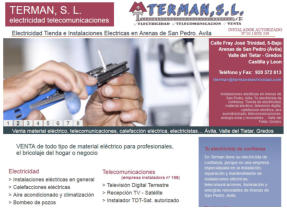Terman, S. L. | Electricidad Telecomunicaciones | Talavera de la Reina