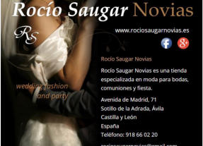 Roco Saugar Novias | Moda Bodas Comunin Fiesta | Sotillo de la Adrada | Talavera de la Reina