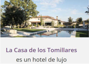 Hotel Rural La Casa de los Tomillares | Alojamiento Restauracin Bodas | Candeleda