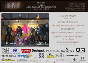 Modas Lourant | Ropa Calzado Complementos | Comarcas de Talavera de la Reina